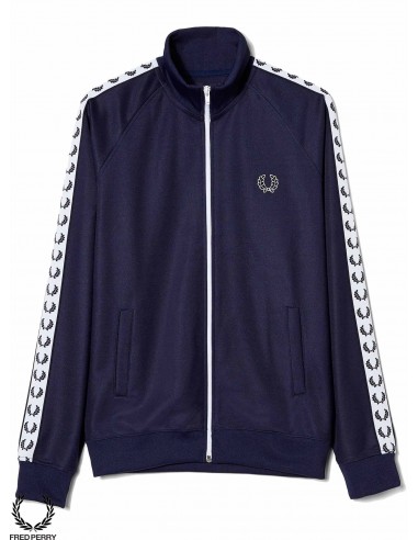 fred perry sports authentic taped track jacket