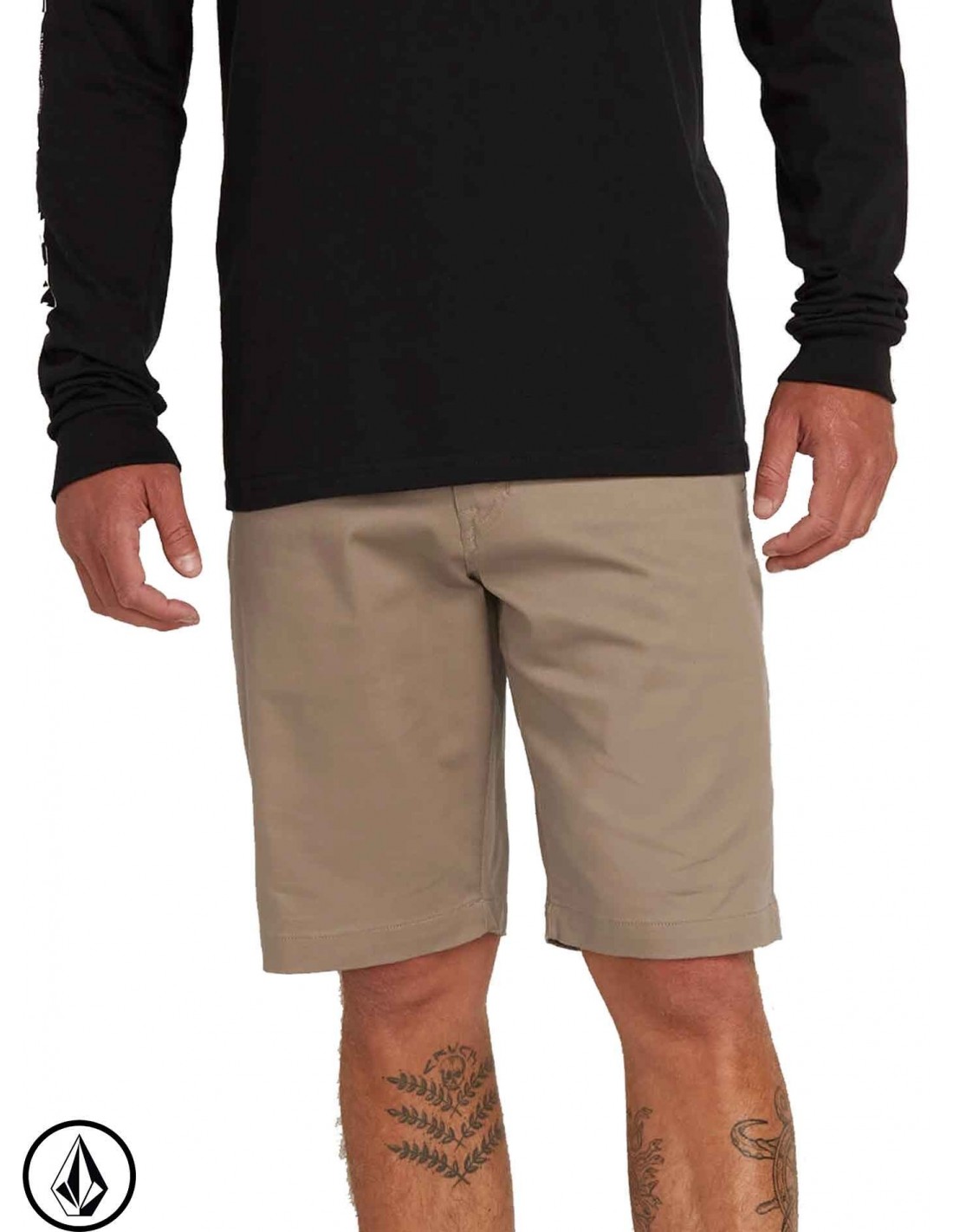 volcom khaki shorts